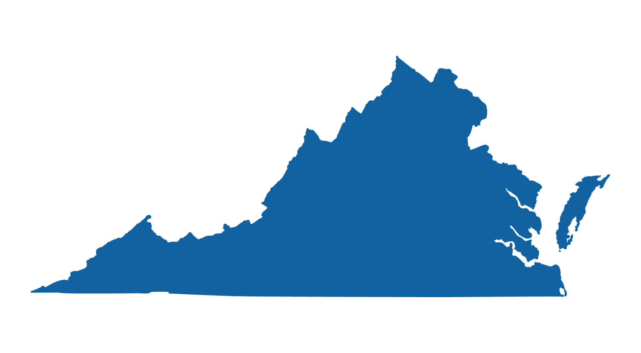 Partners ECE Virginia   Simple Virginia Map 